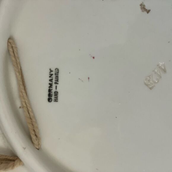 Antique Art Deco 1930s handpainted Majolica plate ‘Cries of London’ - Picture 5 of 7